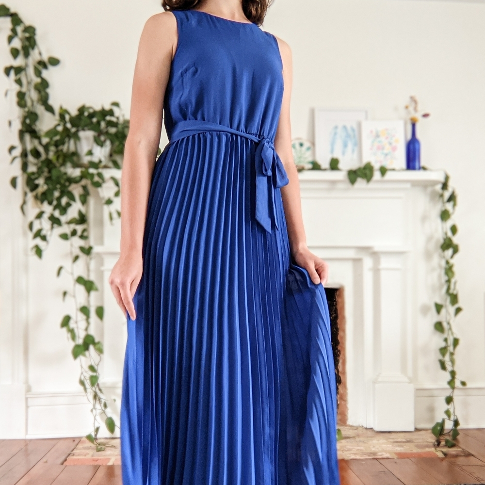 Cato Formal Royal Blue Floor Length Dress